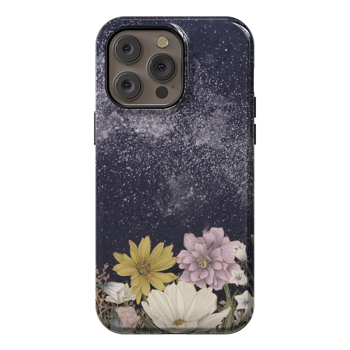 iPhone 14 Pro max StrongFit Galaxy in Bloom by ECMazur 