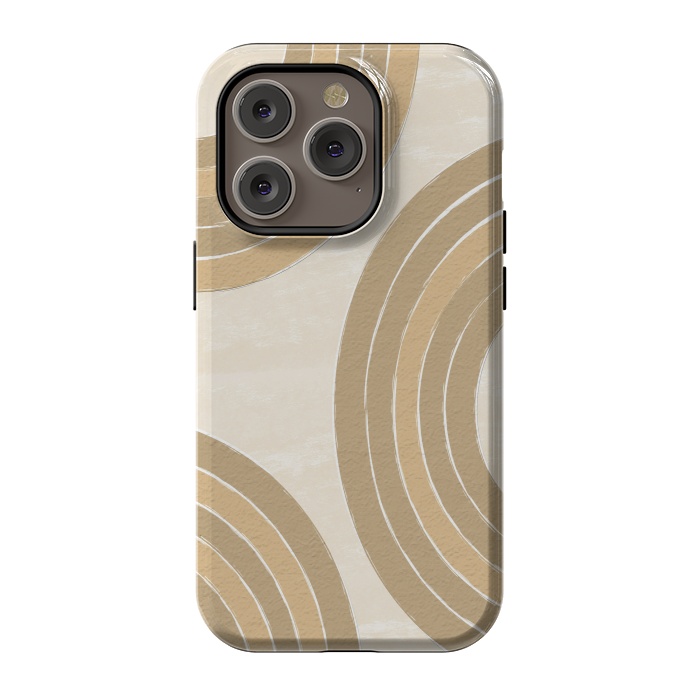 iPhone 14 Pro StrongFit Sand Rainbow by Martina