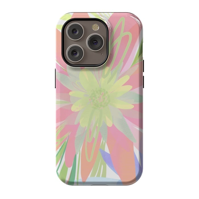 iPhone 14 Pro StrongFit Peachy Haven by Josie