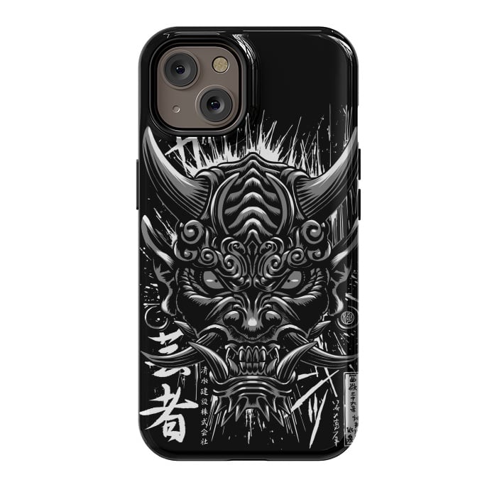 iPhone 14 StrongFit Japanese oni demon by Alberto