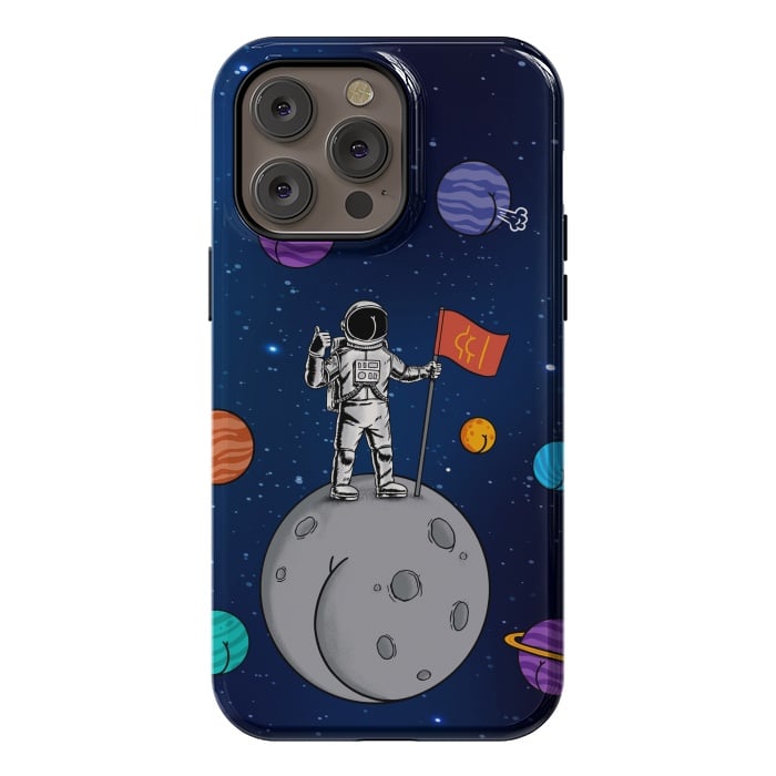 iPhone 14 Pro max StrongFit Asstronaut by Coffee Man