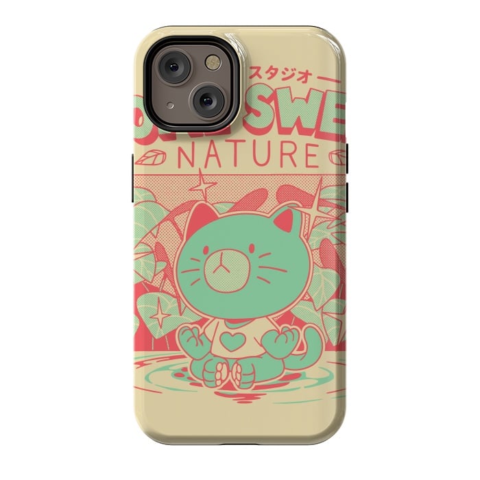 iPhone 14 StrongFit Home Sweet Nature by Ilustrata