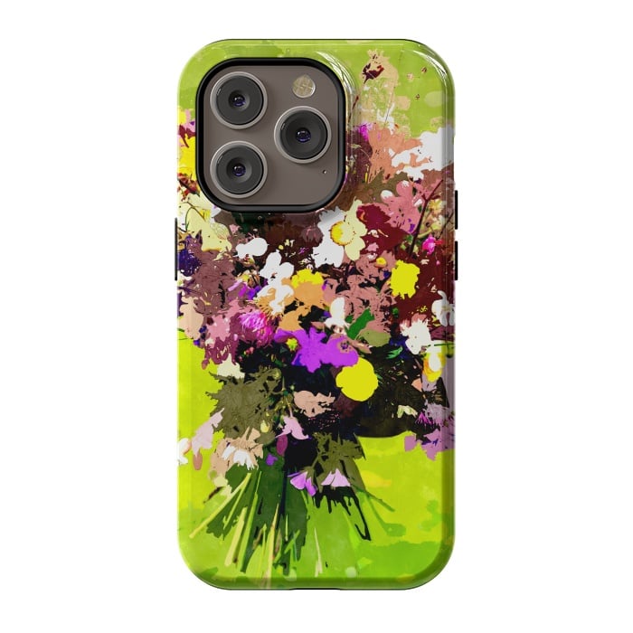 iPhone 14 Pro StrongFit Flower Bearer by Uma Prabhakar Gokhale