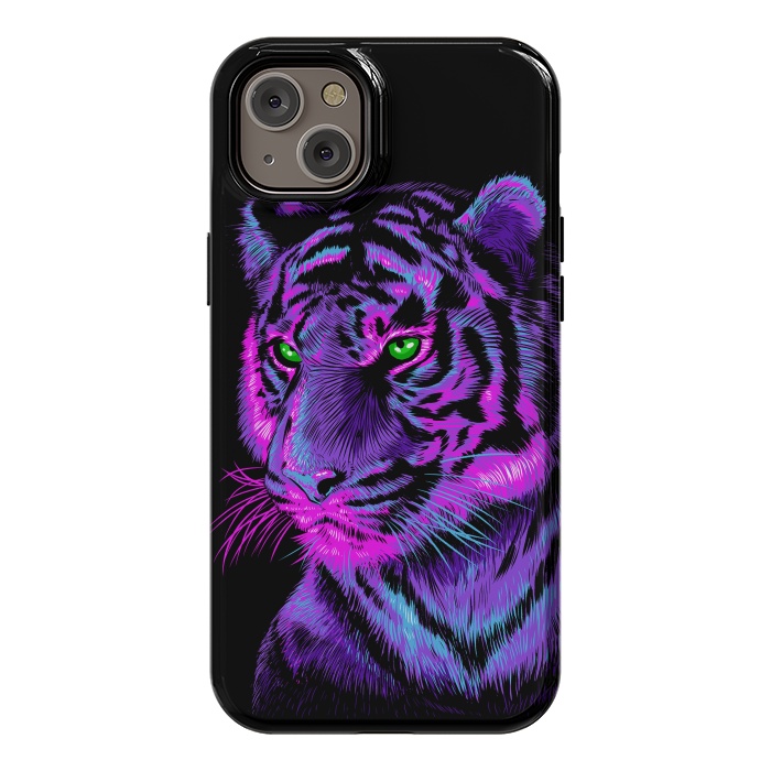 iPhone 14 Plus StrongFit Lilac tiger by Alberto
