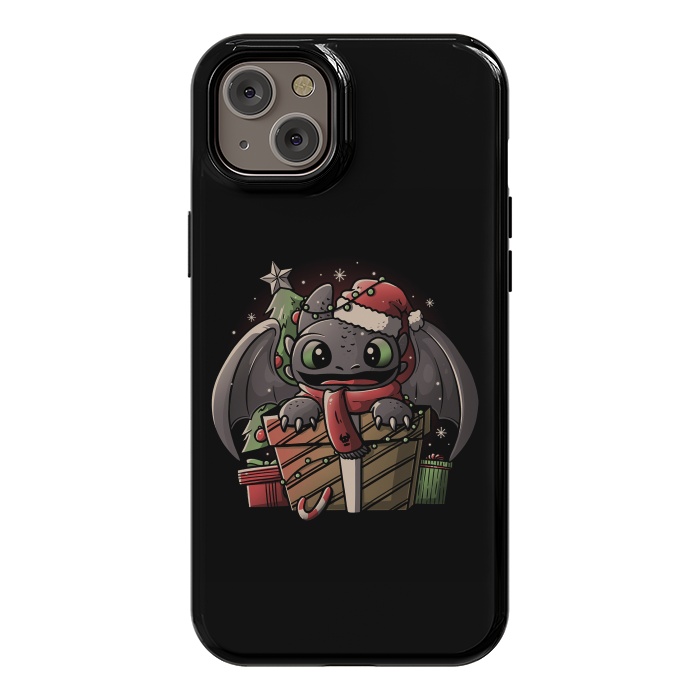 iPhone 14 Plus StrongFit Dragon Anatomy Cute Funny Dragon Gift by eduely