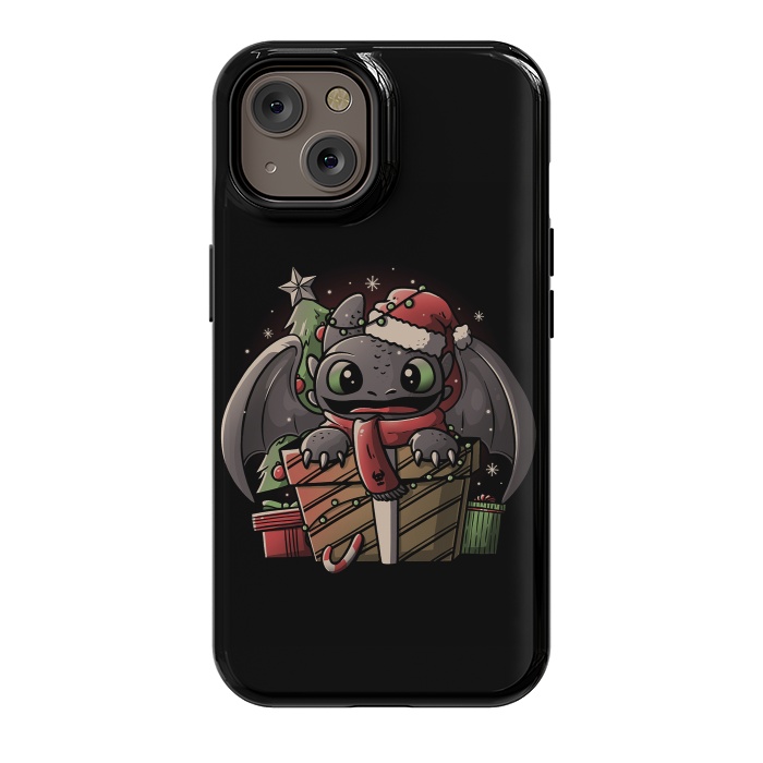 iPhone 14 StrongFit Dragon Anatomy Cute Funny Dragon Gift by eduely