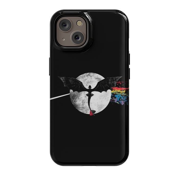 iPhone 14 StrongFit Dragon Side of the Moon Cute Funny Gift by eduely