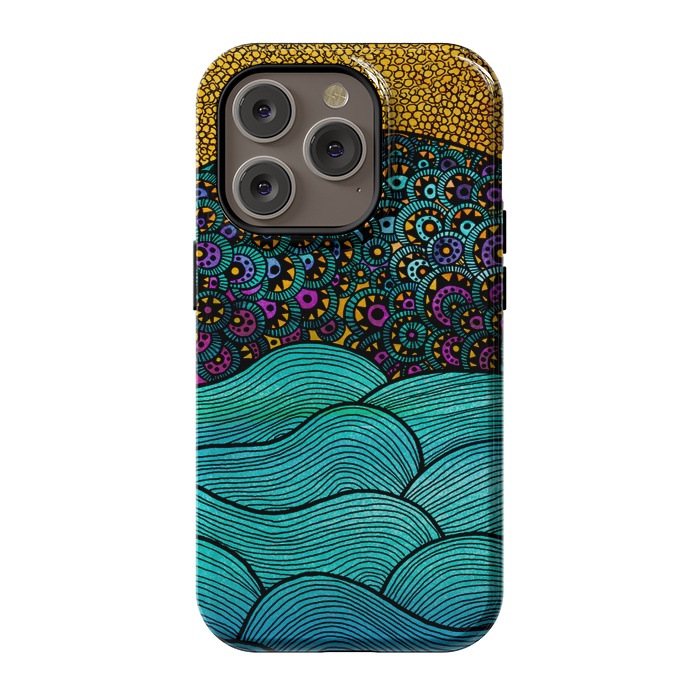 iPhone 14 Pro StrongFit oceania big by Pom Graphic Design