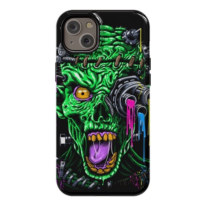 iPhone 14 Plus StrongFit Futuristic zombie by Alberto