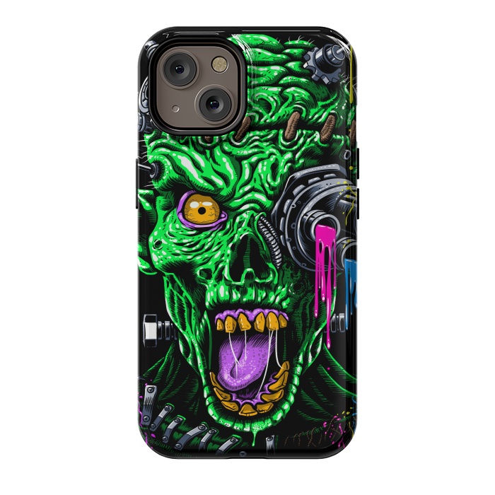 iPhone 14 StrongFit Futuristic zombie by Alberto