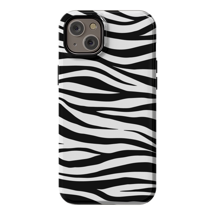iPhone 14 Plus StrongFit Zebra Print by ArtsCase