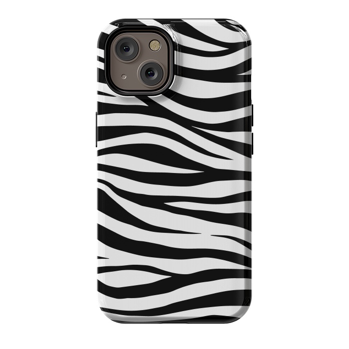 iPhone 14 StrongFit Zebra Print by ArtsCase