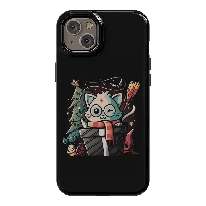 iPhone 14 Plus StrongFit Meowgical Gift by eduely