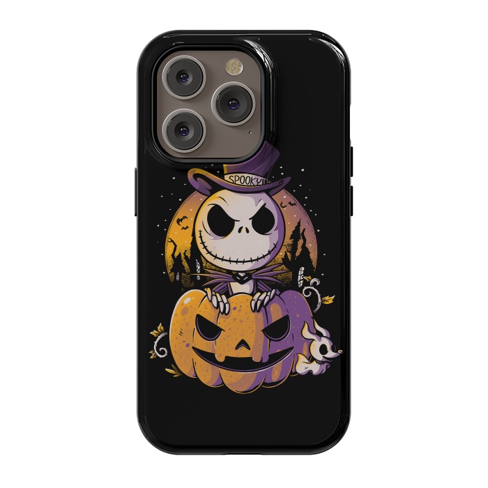 iPhone 14 Pro StrongFit Spooky Jack by eduely
