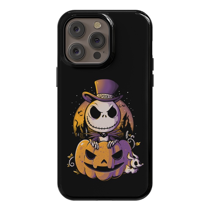 iPhone 14 Pro max StrongFit Spooky Jack by eduely