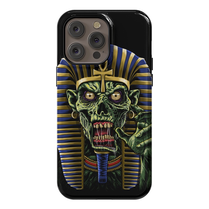 iPhone 14 Pro max StrongFit Zombie Egyptian Pharaoh Mummy by Alberto