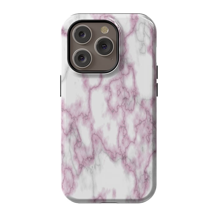 iPhone 14 Pro StrongFit Pretty Marble by Martina