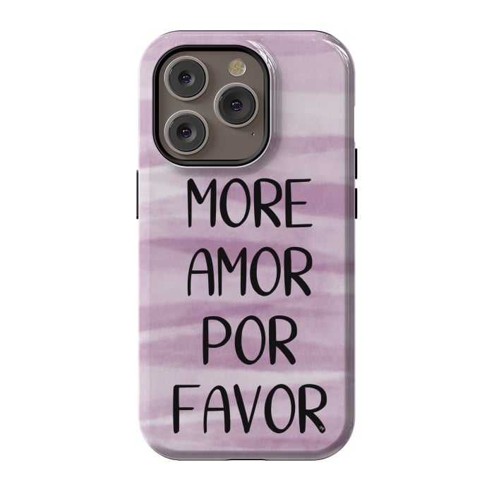 iPhone 14 Pro StrongFit More Amor by Martina