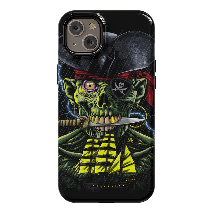 iPhone 14 Plus StrongFit Zombie Pirate  by Alberto