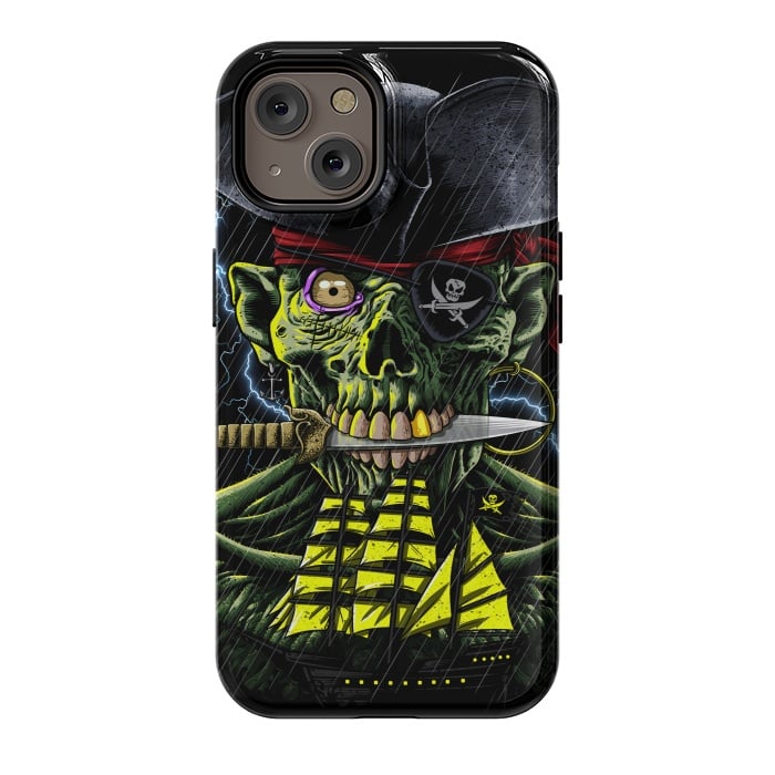 iPhone 14 StrongFit Zombie Pirate  by Alberto