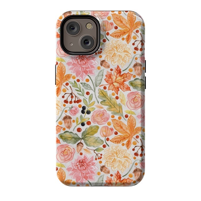 iPhone 14 StrongFit Autumn Garden by Tangerine-Tane