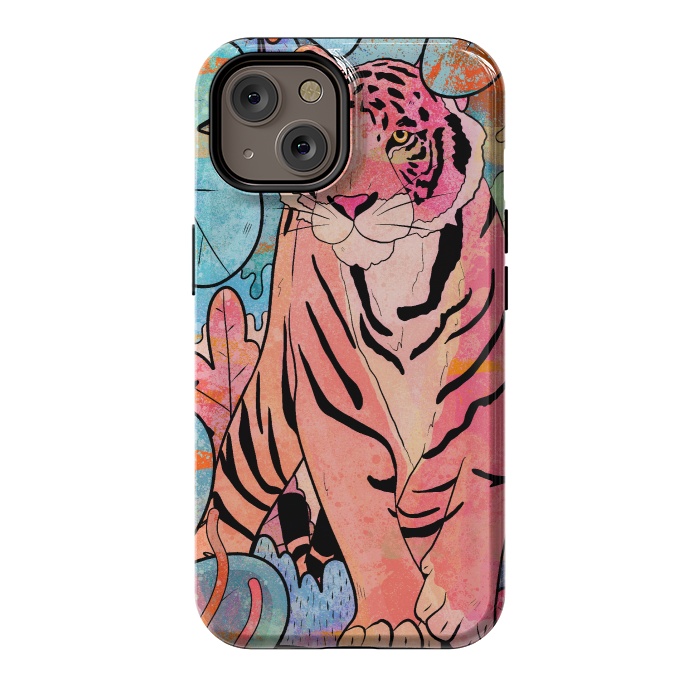 iPhone 14 StrongFit The big tiger cat by Steve Wade (Swade)