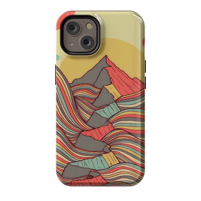 iPhone 14 StrongFit The ribbon sea cliffs by Steve Wade (Swade)