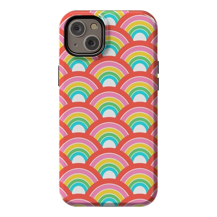 iPhone 14 Plus StrongFit Rainbows by Laura Grant