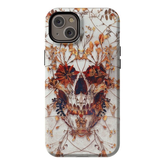 iPhone 14 Plus StrongFit Delicate Skull by Ali Gulec