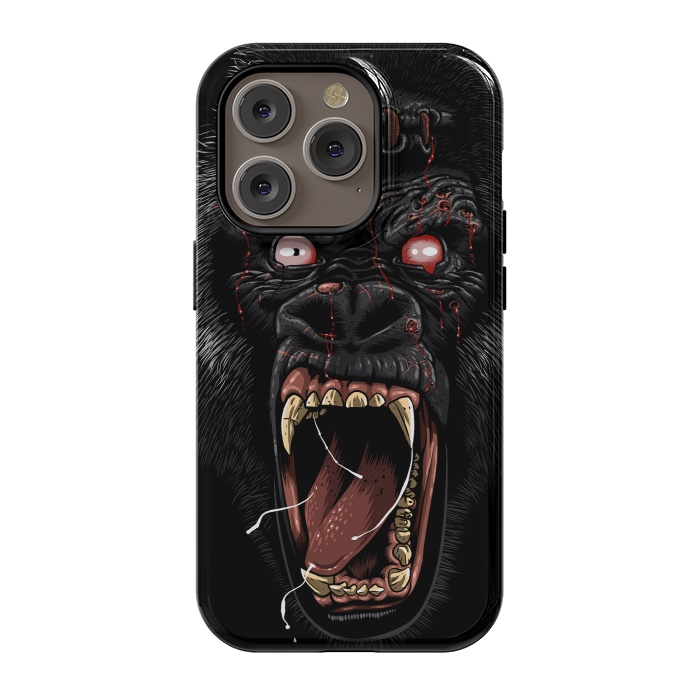 iPhone 14 Pro StrongFit Zombie Gorilla by Alberto
