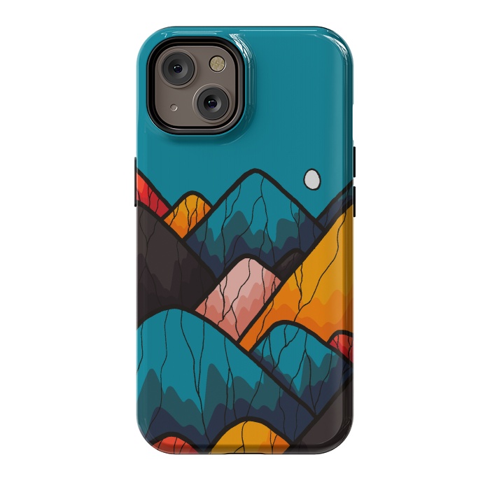 iPhone 14 StrongFit Round rock peaks by Steve Wade (Swade)