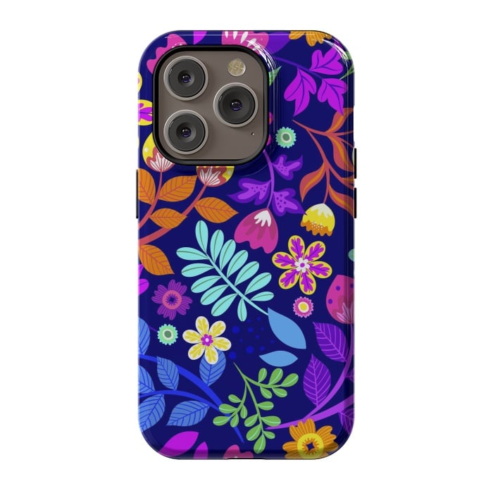 iPhone 14 Pro StrongFit Cute Flowers by ArtsCase