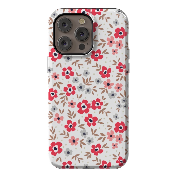 iPhone 14 Pro max StrongFit Seamless Flowers ONE by ArtsCase