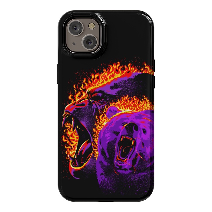 iPhone 14 Plus StrongFit Gorilla and bear from hell by Alberto