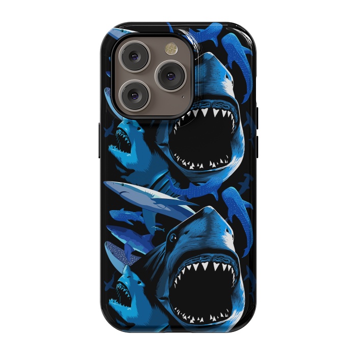 iPhone 14 Pro StrongFit Sharks predators by Alberto