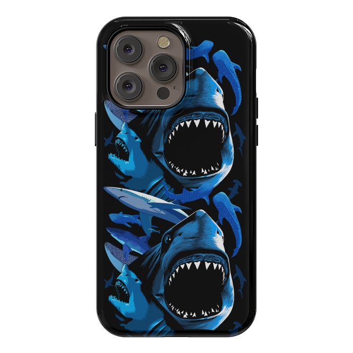iPhone 14 Pro max StrongFit Sharks predators by Alberto