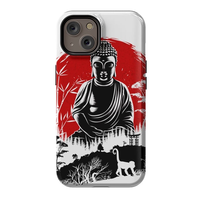 iPhone 14 StrongFit Buddha under the sun by Alberto