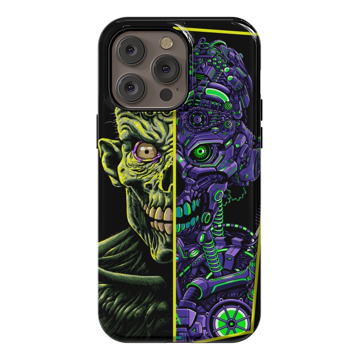 iPhone 14 Pro max StrongFit Zombie vs Robot by Alberto