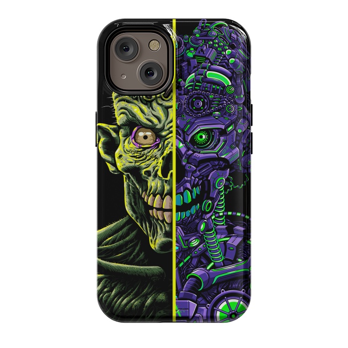 iPhone 14 StrongFit Zombie vs Robot by Alberto
