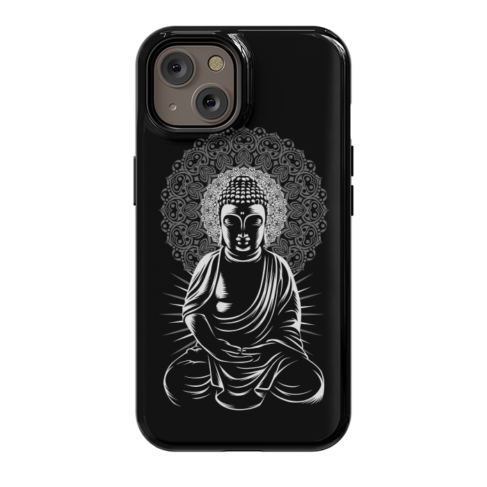 iPhone 14 StrongFit Buddha practicing yoga by Alberto