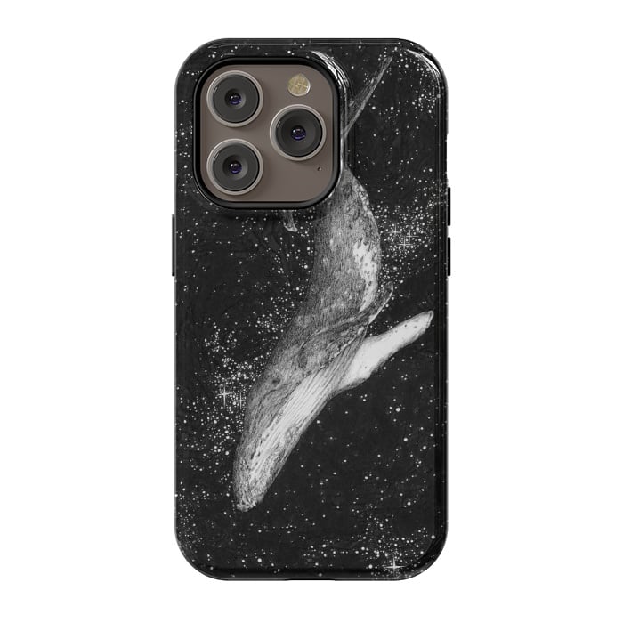 iPhone 14 Pro StrongFit Magic Ocean Whale by ECMazur 