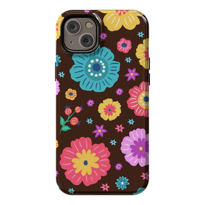 iPhone 14 Plus StrongFit Floral Design 000 by ArtsCase