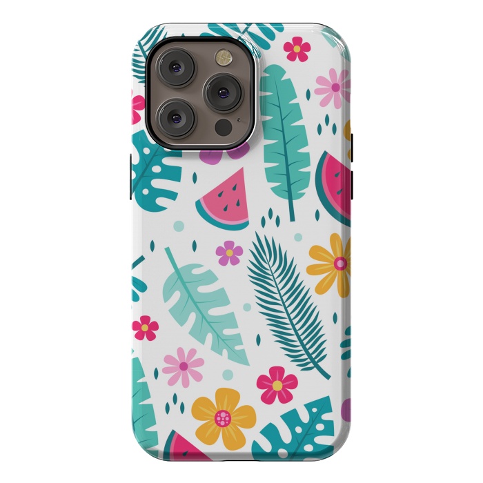 iPhone 14 Pro max StrongFit Fun Tropical Design  by ArtsCase