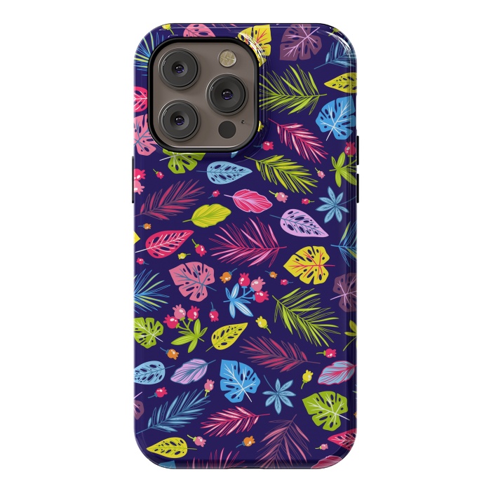 iPhone 14 Pro max StrongFit Summer Coulored Floral Design by ArtsCase