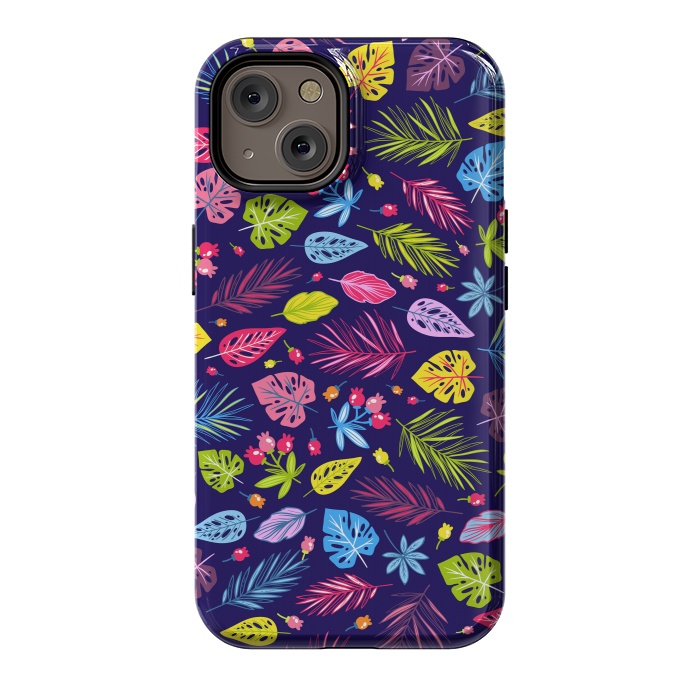 iPhone 14 StrongFit Summer Coulored Floral Design by ArtsCase