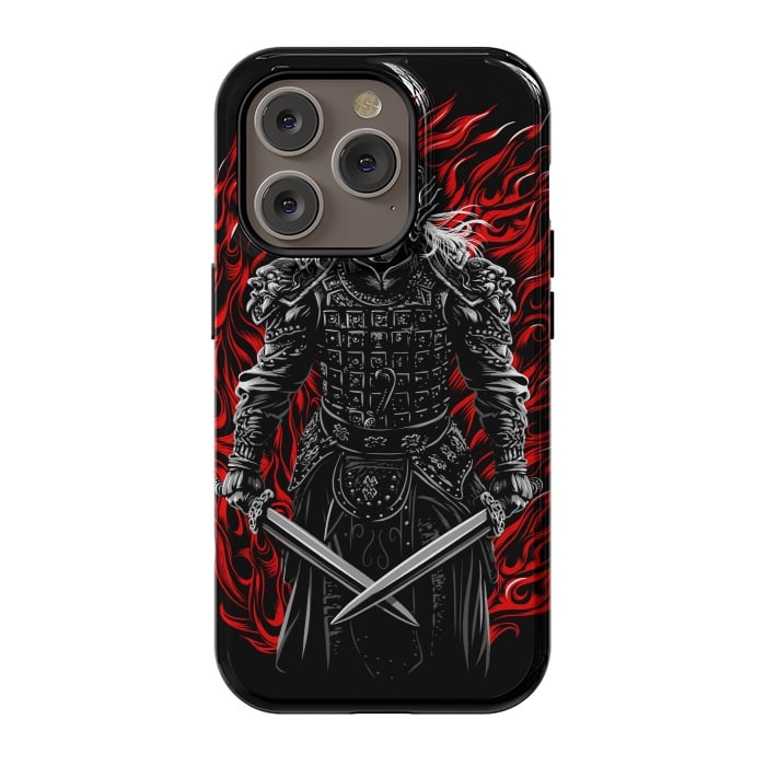 iPhone 14 Pro StrongFit Mongolian warrior by Alberto