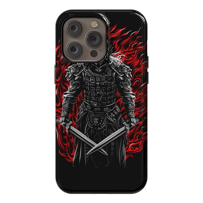 iPhone 14 Pro max StrongFit Mongolian warrior by Alberto