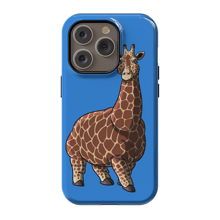iPhone 14 Pro StrongFit Fat giraffe by Alberto