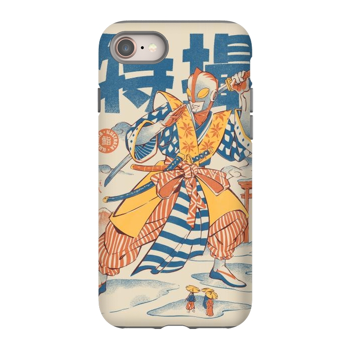 iPhone 8 StrongFit  Toku Samurai   by Ilustrata