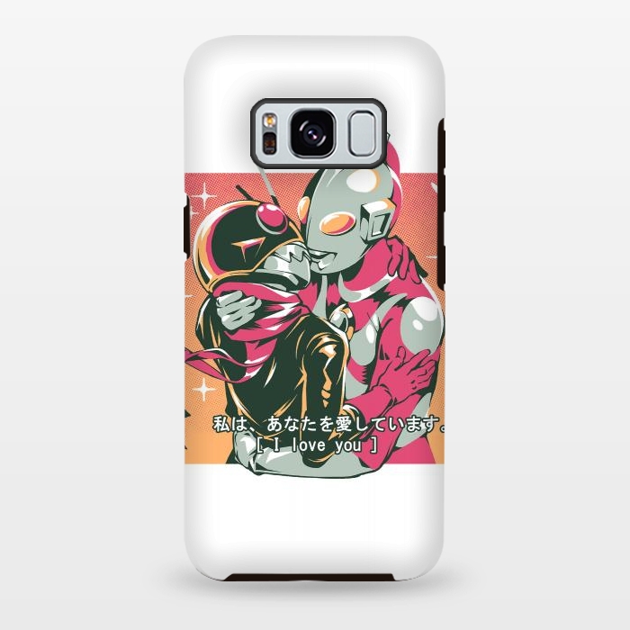 Galaxy S8 plus StrongFit Tokusatsu Love by Ilustrata